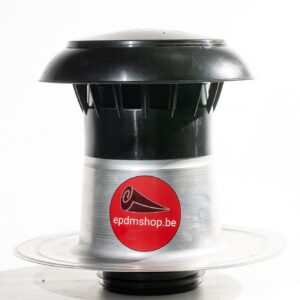 Ventilatiekap Plat Dak Anjo Vent-Alu dubbelwandig